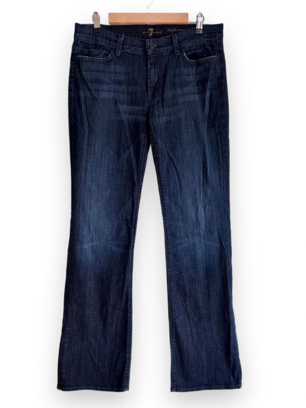 7 For All Mankind High Waist Bootcut Jeans Size 32
